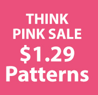 Think Pink Sale $1.29