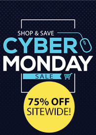 Cyber Monday 75% Off