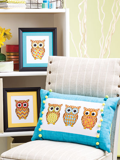 Owls Galore Cross Stitch Pattern