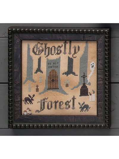 Ghostly Forest Cross Stitch Pattern