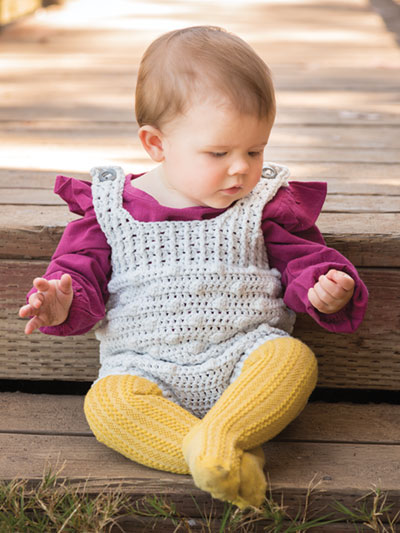 ANNIE'S SIGNATURE DESIGNS: Lil Rascal Romper Crochet Pattern