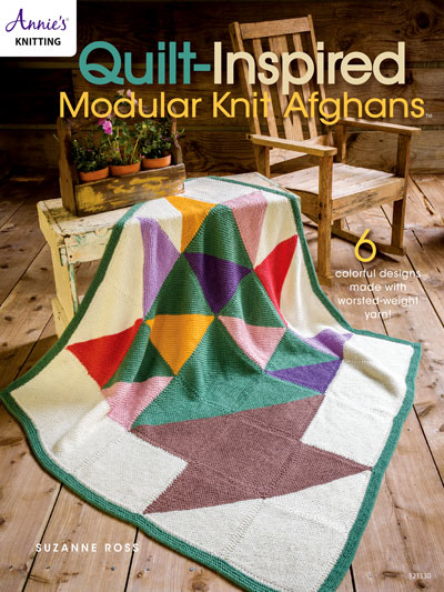 Quilt-Inspired Modular Knit Afghans