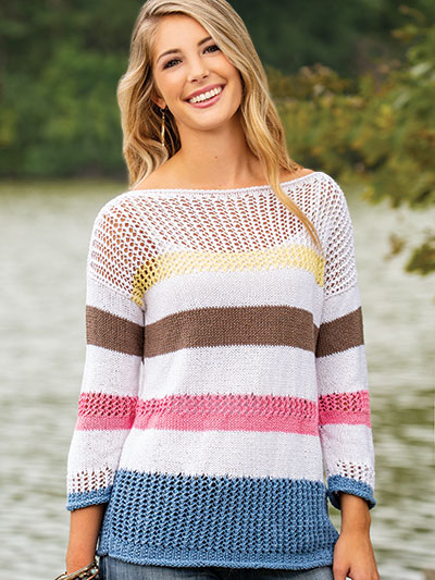 Peacefield Pullover Knit Pattern