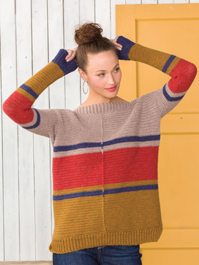 Weekend Pullover Crochet Pattern