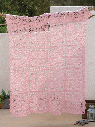 ANNIE'S SIGNATURE DESIGNS: Serenade Afghan Crochet Pattern