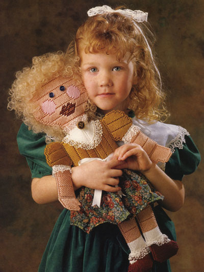 Lucy Doll Plastic Canvas Pattern