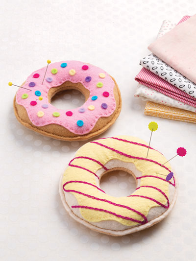 Doughnut Duo Pincushions Sewing Pattern