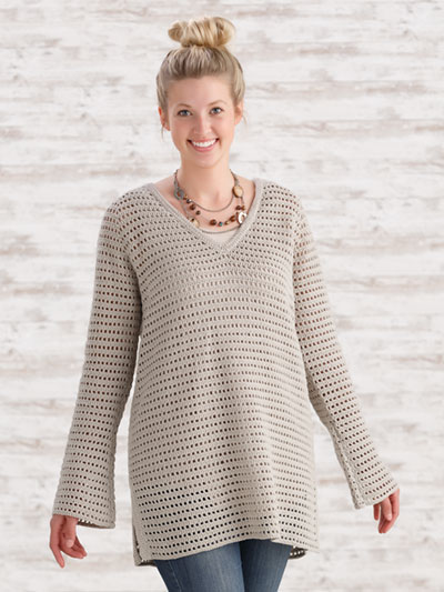 ANNIE'S SIGNATURE DESIGNS: Romantic Tunic Crochet Pattern