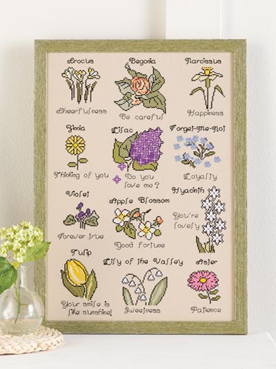 The Language of Flowers Pattern