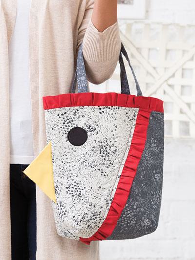 Spring Chicken Tote Sewing Pattern