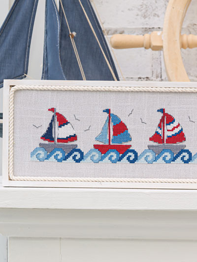 Sailing Away Cross Stitch Pattern