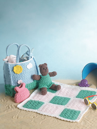 Vacation Tote & Teddy Crochet Pattern