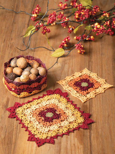 Autumn Trio Crochet Pattern