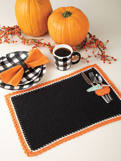 Celebrate Autumn Place Mat Crochet Pattern