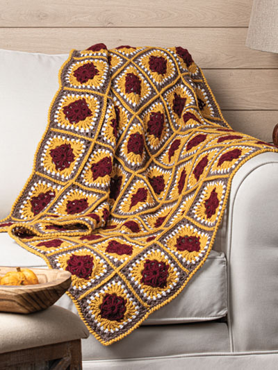 Laconia Throw Crochet Pattern