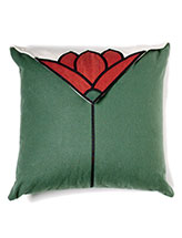 Red Tulip Pillow