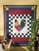 Rooster Wall Quilt