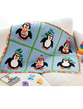 Playful Penguins Blanket