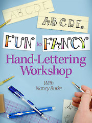 Fun to Fancy Hand-Lettering Workshop
