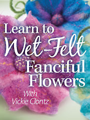 Learn to Wet Felt Fanciful Flowers