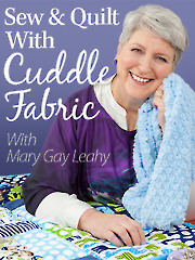 Sew & Quilt With Cuddle Fabric