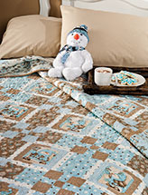 Cocoa & Blue Ice Quilt Pattern