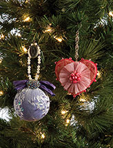 Recycled Clothing Ornaments