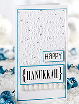 Hanukkah Card & Chocolate Gift Set