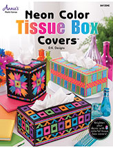 Neon Color Tissue Box Covers