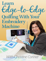 Learn Edge-to-Edge Quilting With Your Embroidery Machine