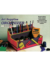 Art Supplies Organizer