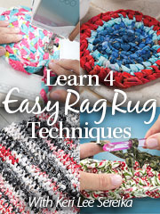 Learn 4 Easy Rag Rug Techniques
