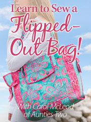 Learn to Sew a Flipped-Out Bag!