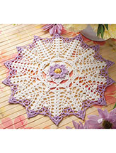 Signs of Spring Doily