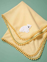 Polar Bear Fleece Blanket