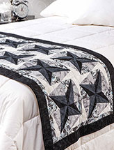 Find the Stars Bed Runner Pattern