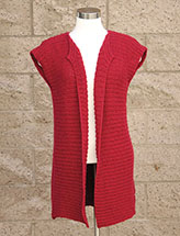 Annie's Signature Designs: Passionista Vest Knit Pattern