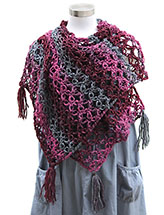 Annie's Signature Designs: Lovers Knot Shawl Crochet Pattern