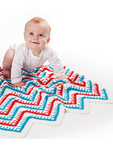 Ahoy Matey Baby Blanket Crochet Pattern