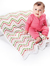 Sugar & Spice Baby Blanket Crochet Pattern