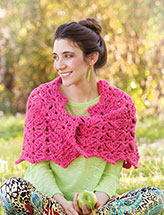Sassy Spring Wrap Crochet Pattern
