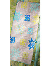 Starry Dance Lap Quilt Pattern