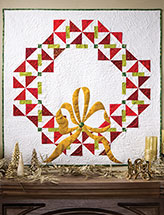 A Quilter's Wreath Pattern