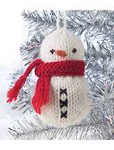 Snowdie Ornament Knitting Pattern