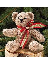 Christmas Bear Ornament Crochet Pattern