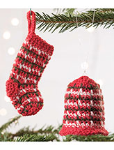 Traditional Tree Ornaments Crochet Pattern