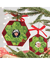 Holiday Heritage Hex Ornaments Pattern