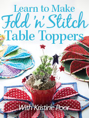 Learn to Make Fold 'n' Stitch