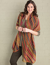 Shades of Autumn Wrap Crochet Pattern