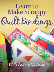 Learn to Make Scrappy Quilt Bindings